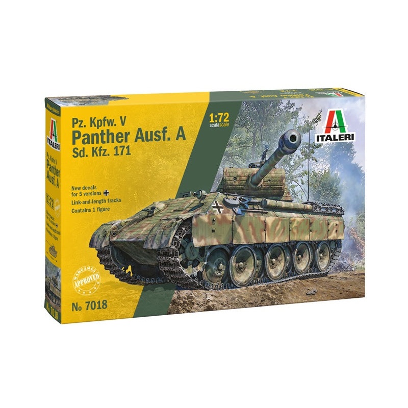 Italeri - 1/72 Pz. Kpfw. V Panther Ausf. A