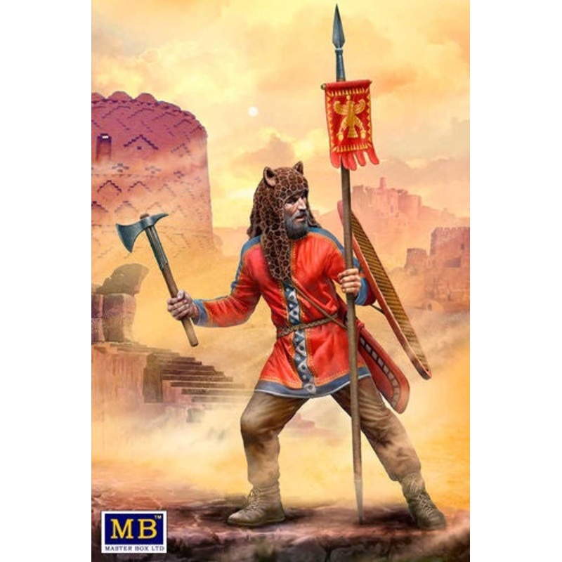 Master Box - 1/32 Flag Officer of the Persian Heavy Infantry Kit no 9