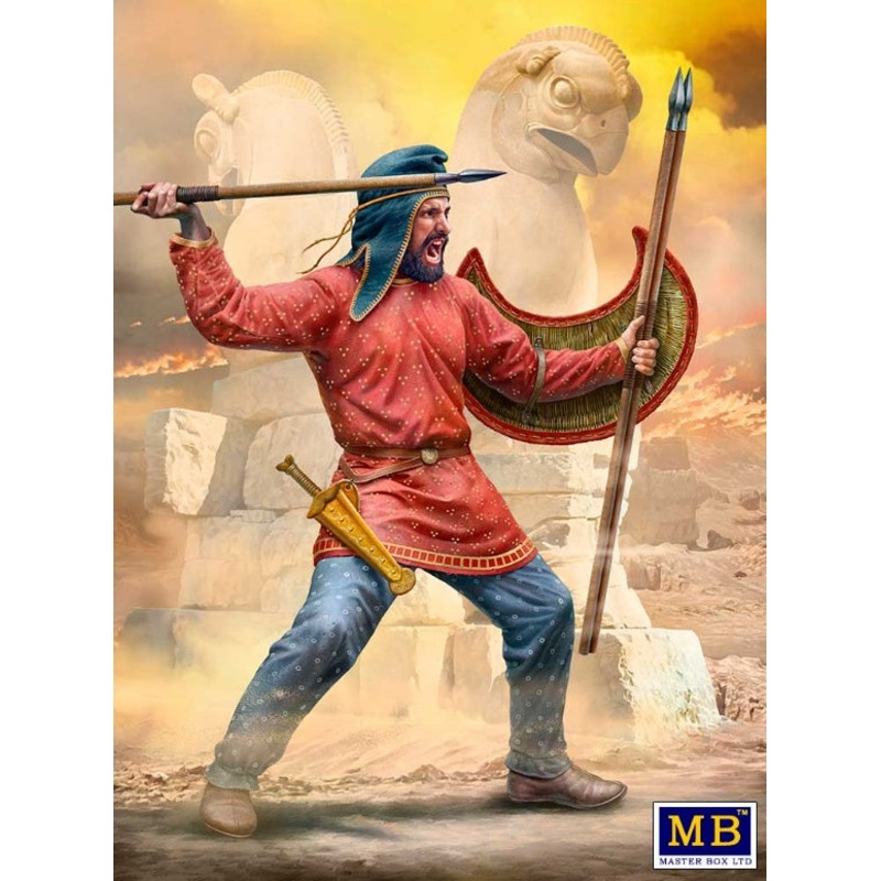 Master Box - 1/32 Persian Lightly Armed Warrior (Takabara) Kit No 8