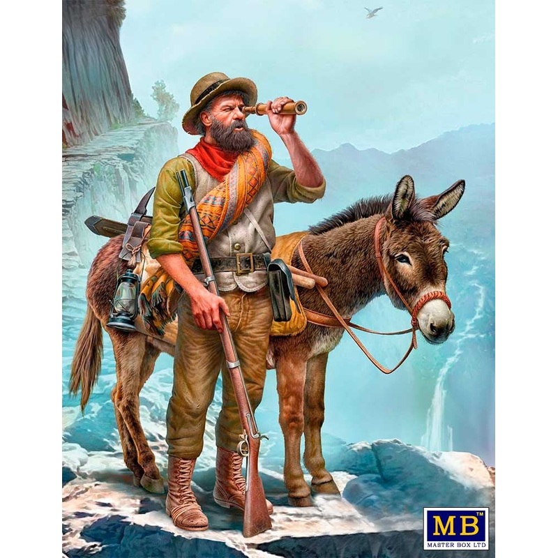 Master Box - 1/35 Gold-Digger - The Wild West Gold Fever Series Kit No. 1