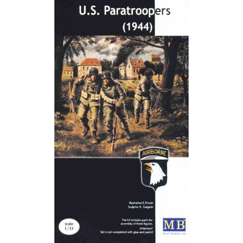 Master Box - 1/35 US Paratroopers '44