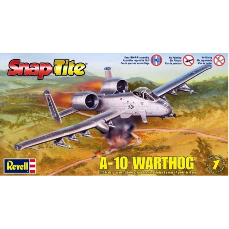 Revell - 1/72 A-10 Warthog (Snap Tite)
