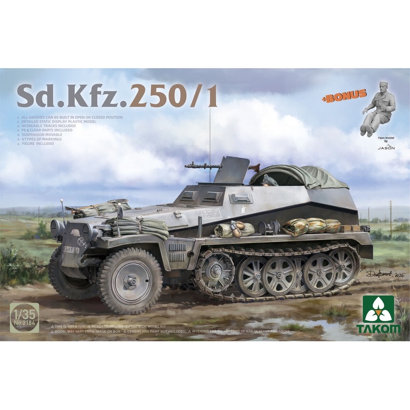 Takom - 1/35 Sd.Kfz.250/1
