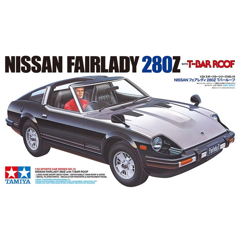 Tamiya - 1/24 Nissan Fairlady 280Z w/ T-Bar Roof
