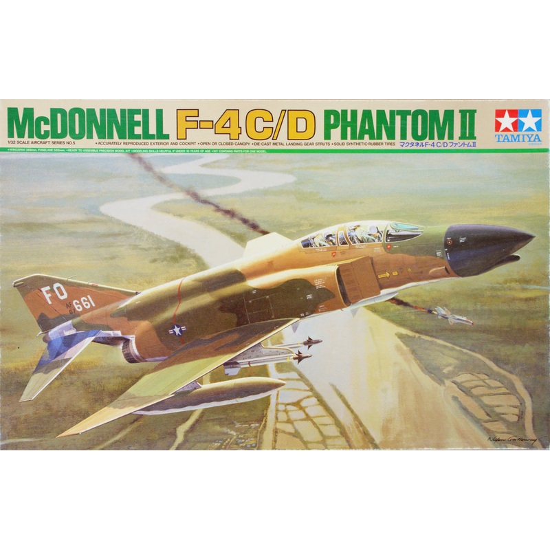 Tamiya - 1/32 F-4 C/D Phantom II