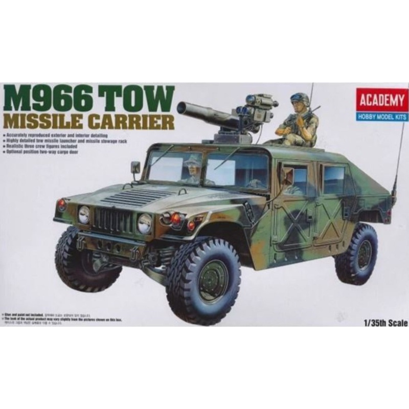 Academy - 1/35 M-966 Humvee w/ Tow