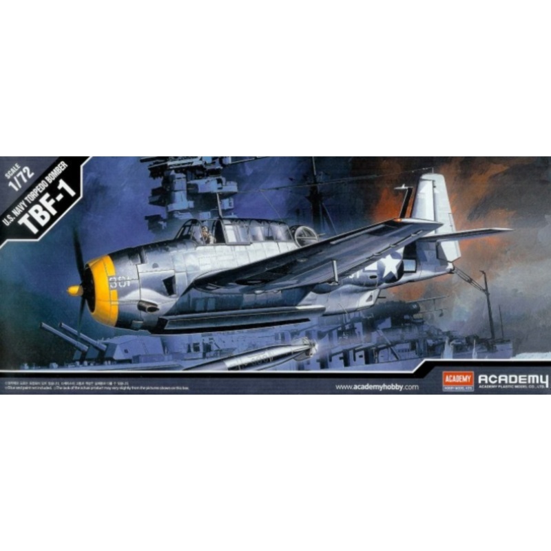Academy - 1/72 TBF-1 Avenger