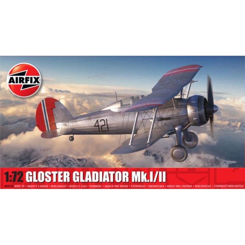 Airfix - 1/72 Gloster Gladiator Mk.I/Mk.II
