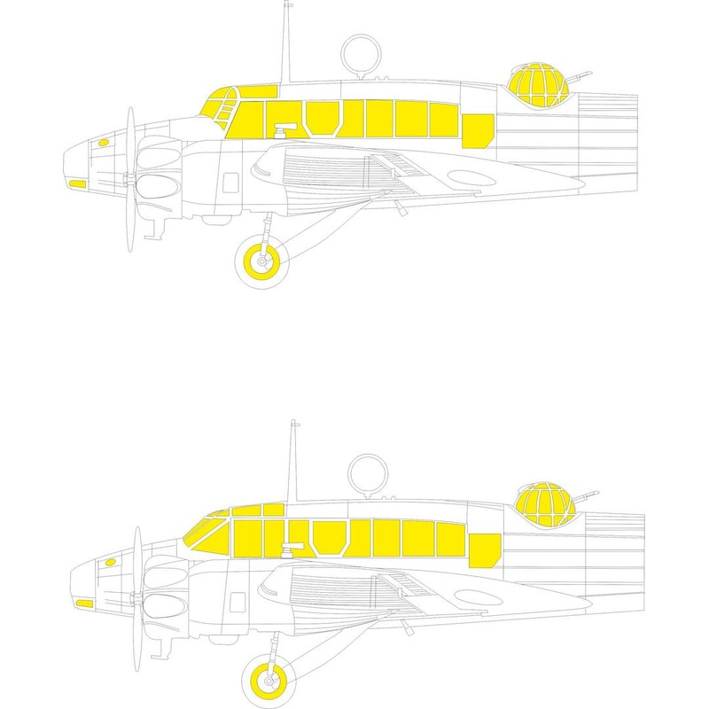 Eduard - 1/48 Anson Mk.I Masking sheet (for Airfix) EX917