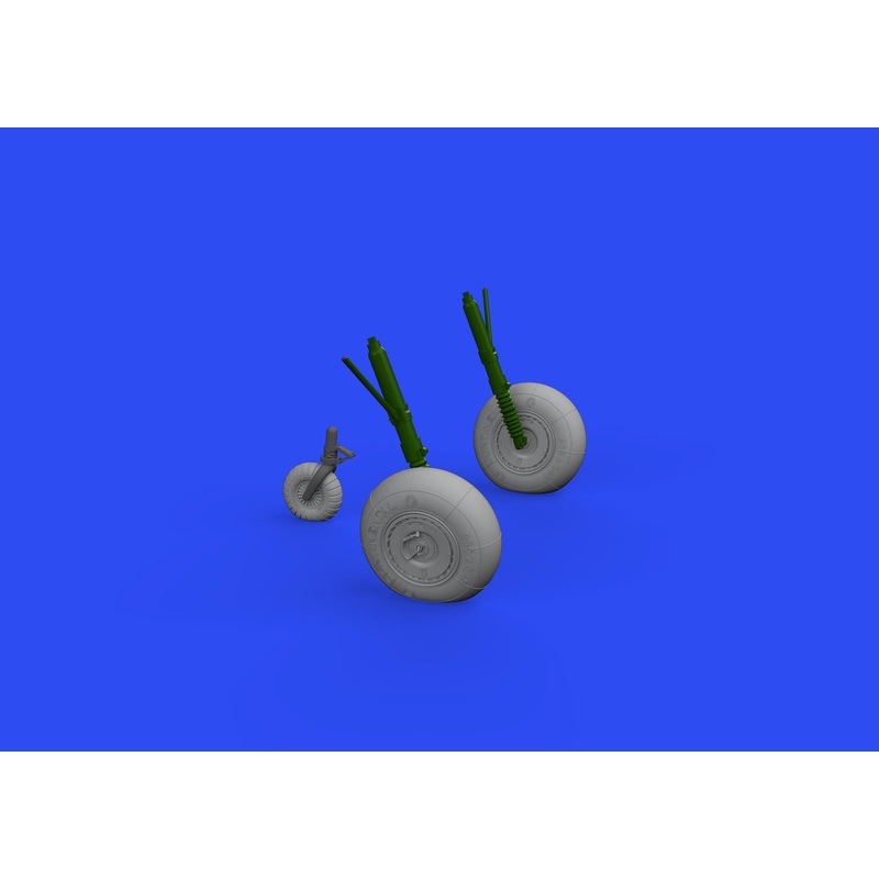 Eduard - 1/48 Bf 110G Wheels Brassin Set (for Eduard) 648603