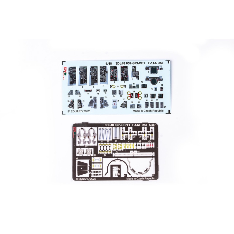 Eduard - 1/48 F-14A late SPACE set (for Tamiya) 3DL48057