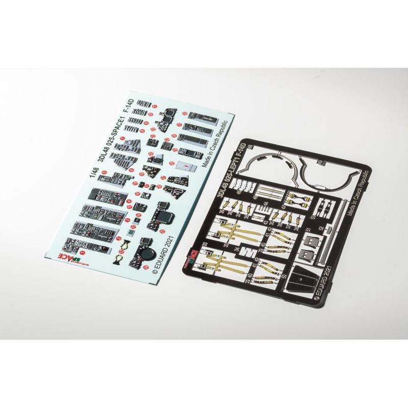 Eduard - 1/48 F-14D SPACE set (for Tamiya) 3DL48025