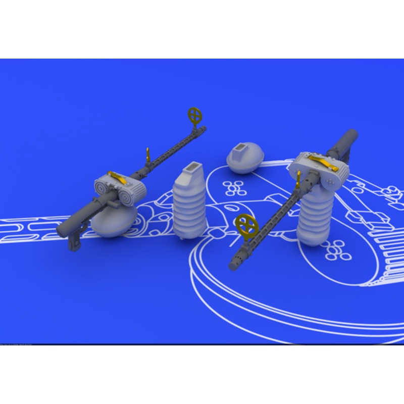 Eduard - 1/48 MG 15 Gun (2pcs)  Brassin set 648085