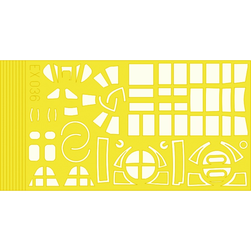 Eduard - 1/48 TBF/TBM Masking sheet (for Accurate Miniatures) EX036
