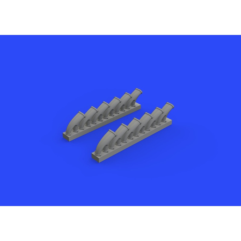 Eduard - 1/48 Tempest Mk.V Exhaust Stacks Brassin set (for Eduard) 648418