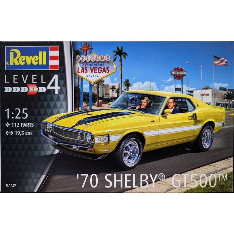 Revell - 1/25 70' Shelby Mustang GT500