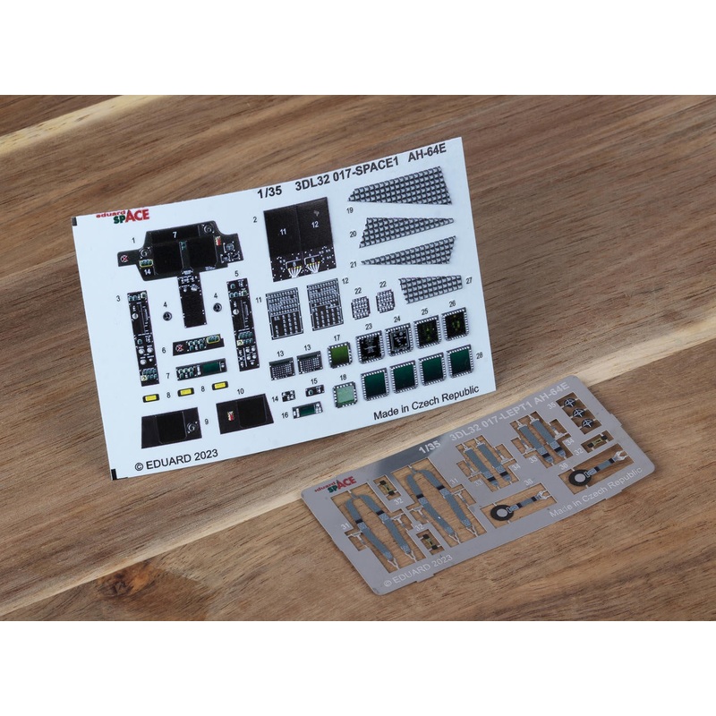 Eduard - 1/35 AH-64E SPACE set (for TAKOM) 3DL32017