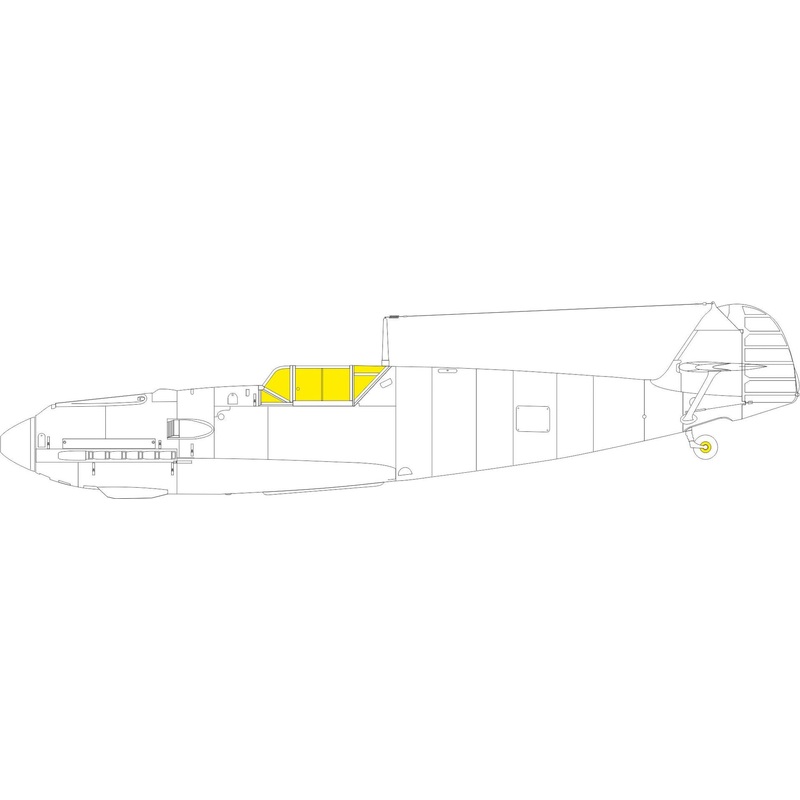 Eduard - 1/48 Bf 109E-4 TFace Masking sheet (for Eduard) EX995