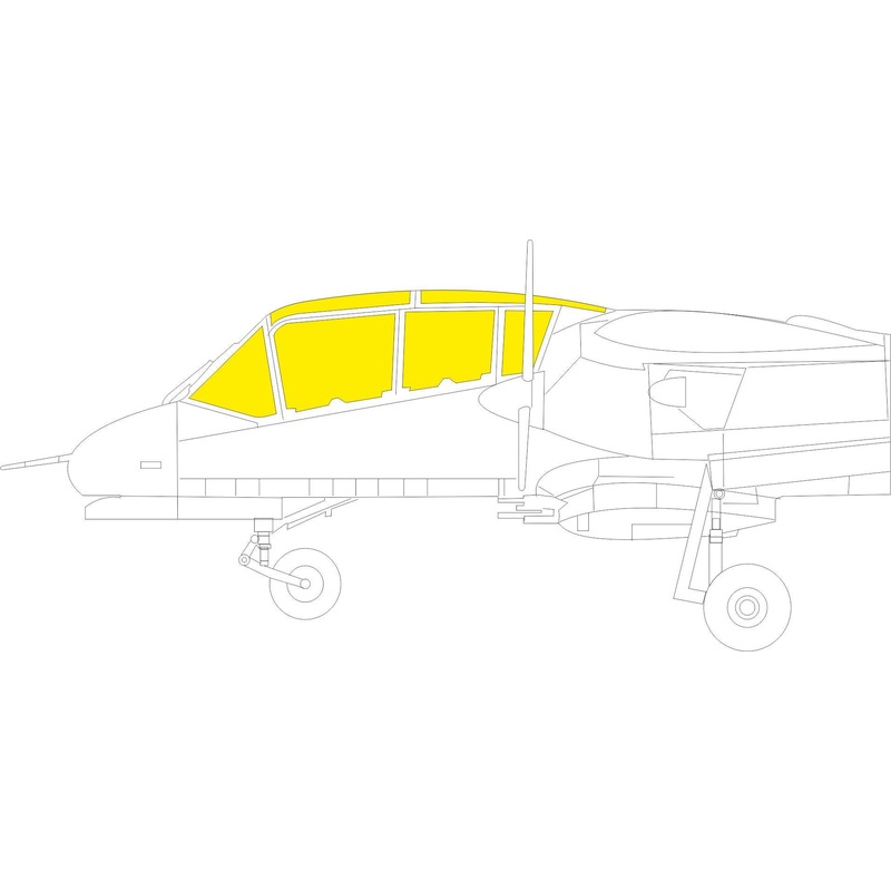 Eduard - 1/48 OV-10A Masking sheet (for ICM) EX825