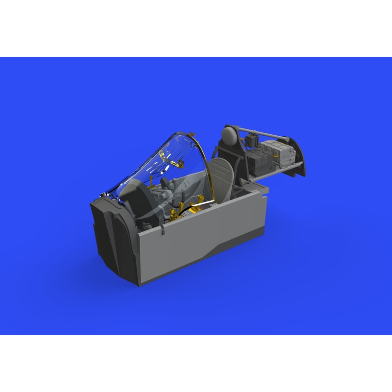 Eduard - 1/48 P-38F Cockpit Brassin set (for Tamiya) 648544