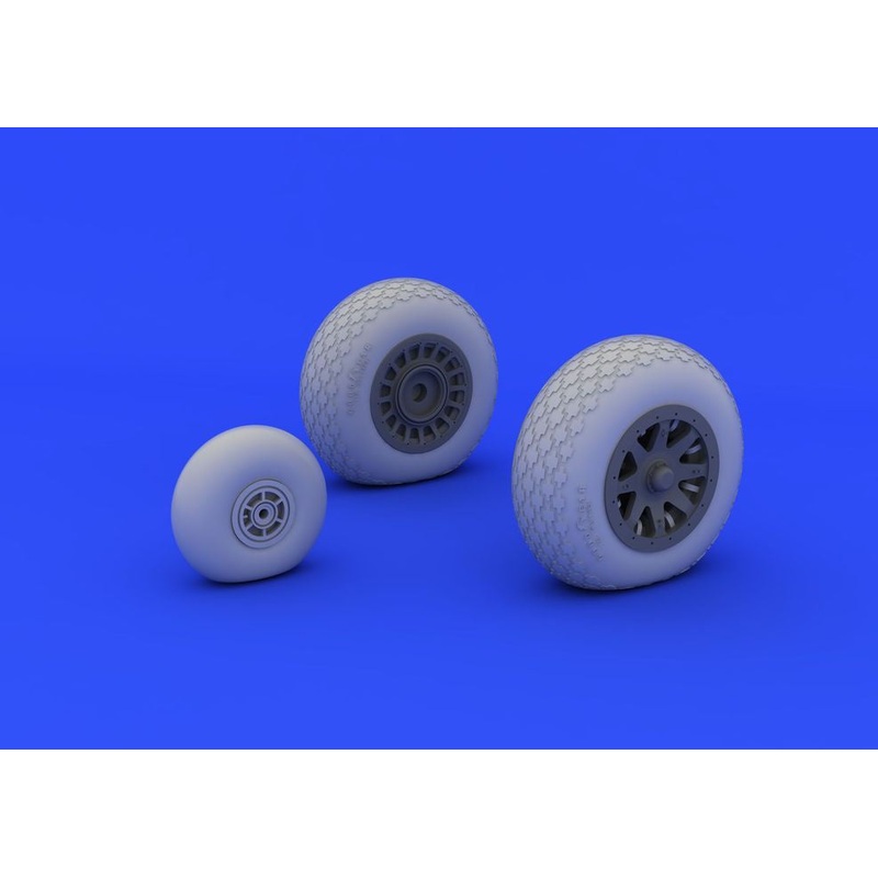 Eduard - 1/48 PBY-5A Wheels Brassin set (for Revell) 648192