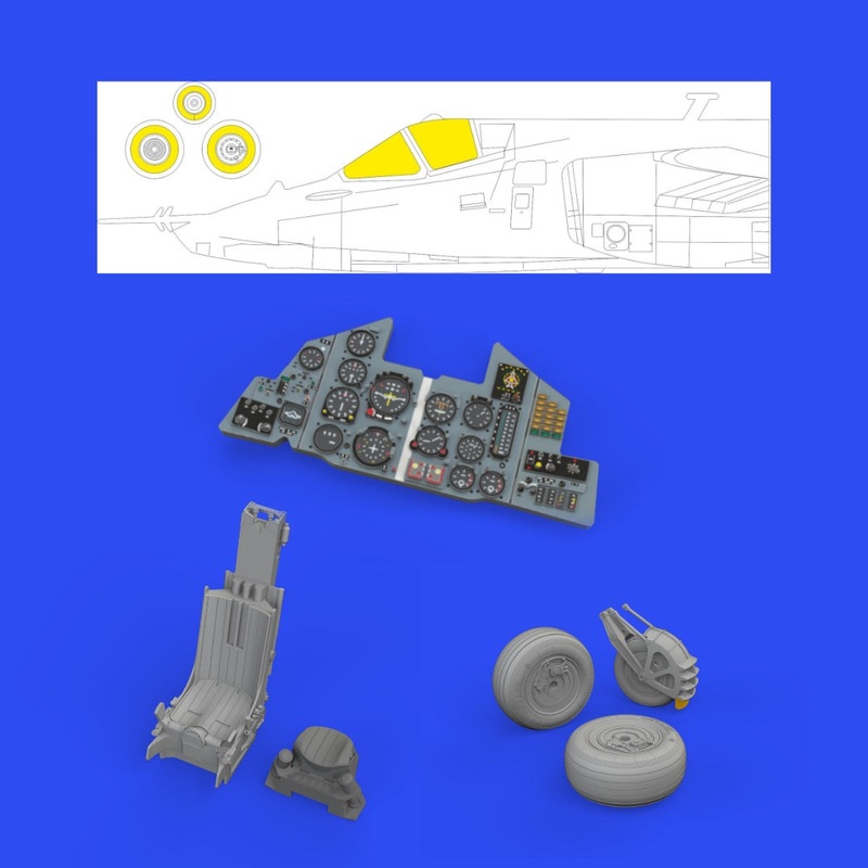 Eduard - 1/48 Su-25 LOOKplus Update set (for Zvezda) 644175