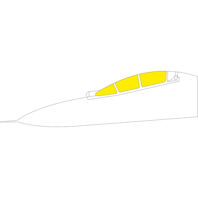 Eduard - 1/48 Su-27UB TFace Masking sheet (for GWH) EX756
