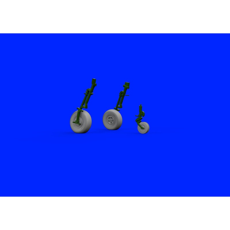 Eduard - 1/48 Tempest Mk.V Wheels Early Brassin set (for Eduard) 648420