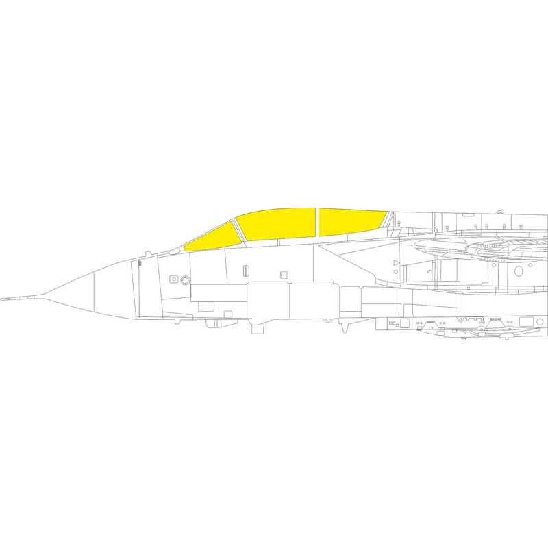 Eduard - 1/48 Tornado ECR TFace Masking sheet (for Eduard/Revell) EX824