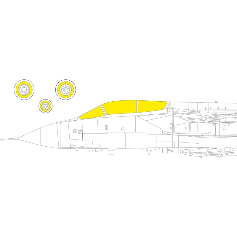 Eduard - 1/48 Tornado IDS TFace Masking sheet (for Eduard/Revell) EX905