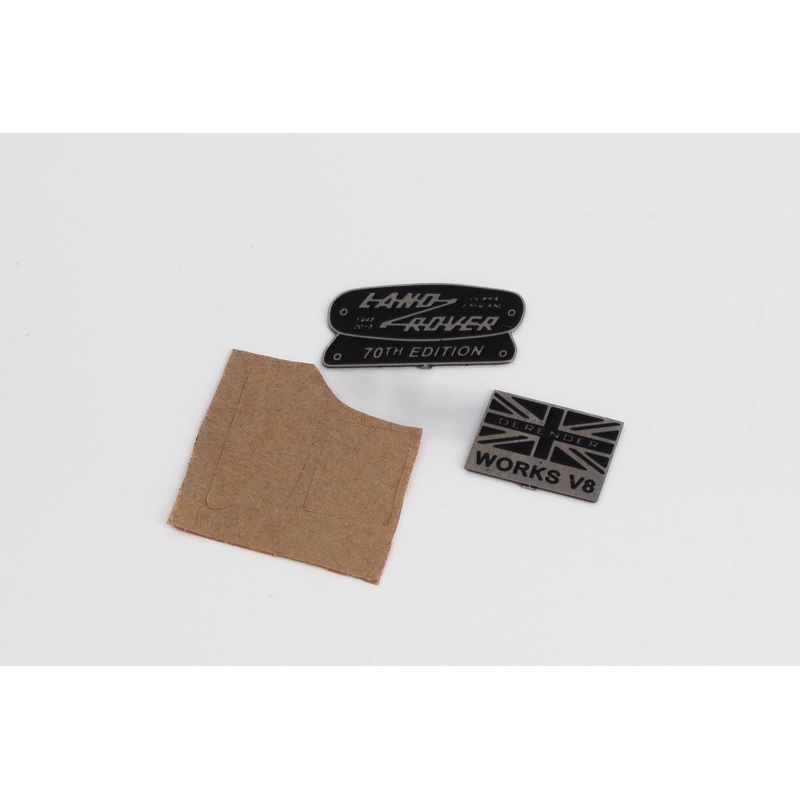 BigHorn RC - Land Rover Metal Label  2 Pcs