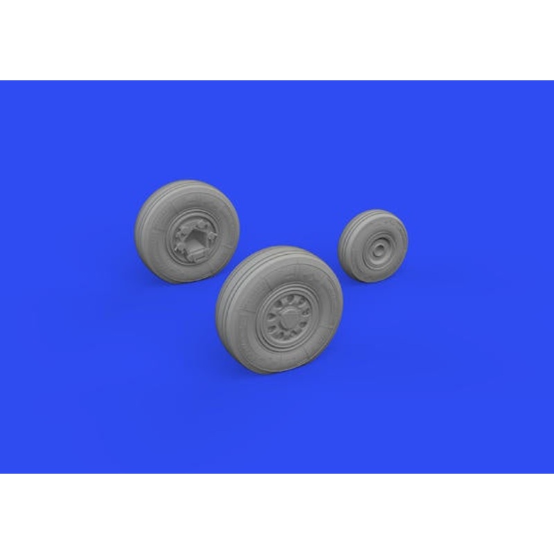 Eduard - 1/48 F-35B Wheels Brassin set (for Tamiya) 648978