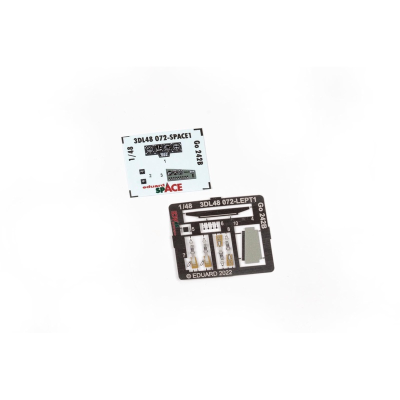 Eduard - 1/48 Go 242B SPACE set (for ICM) 3DL48072