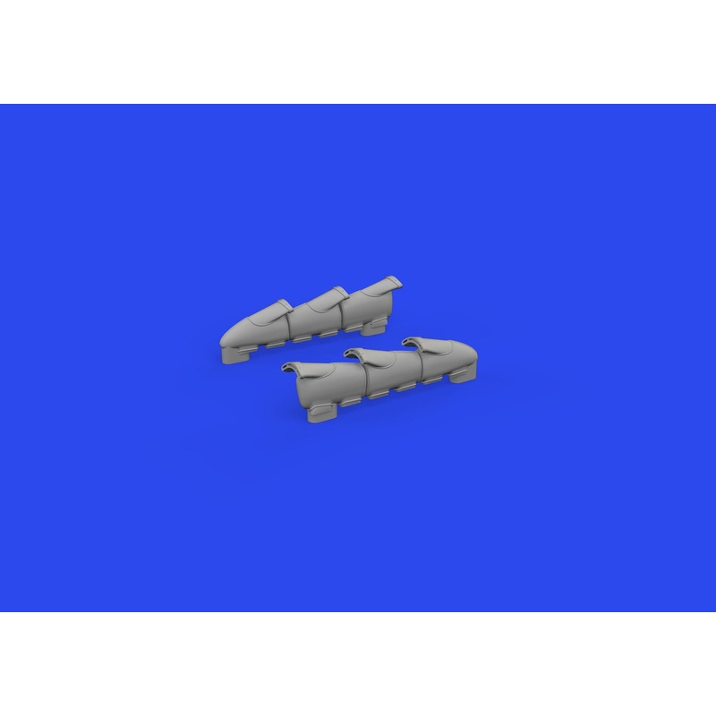 Eduard - 1/48 Hurricane Mk.II Exhaust Fishtail PRINT (for ARMA Hobby) 648916