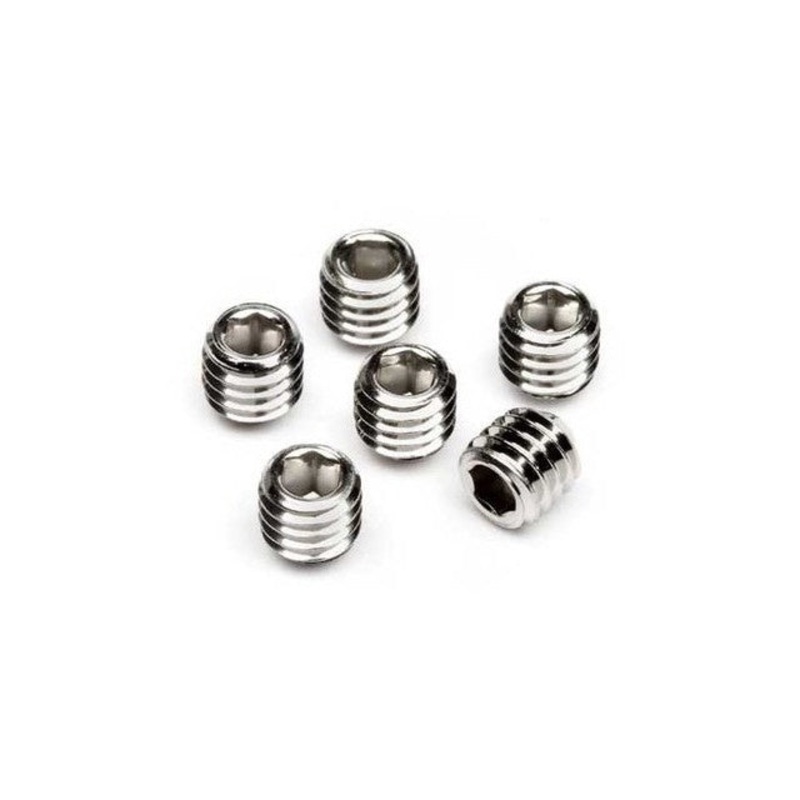 River Hobby - RH5116 Grub Screw Set M3x3 for Buggy / Truck / Octane (6)