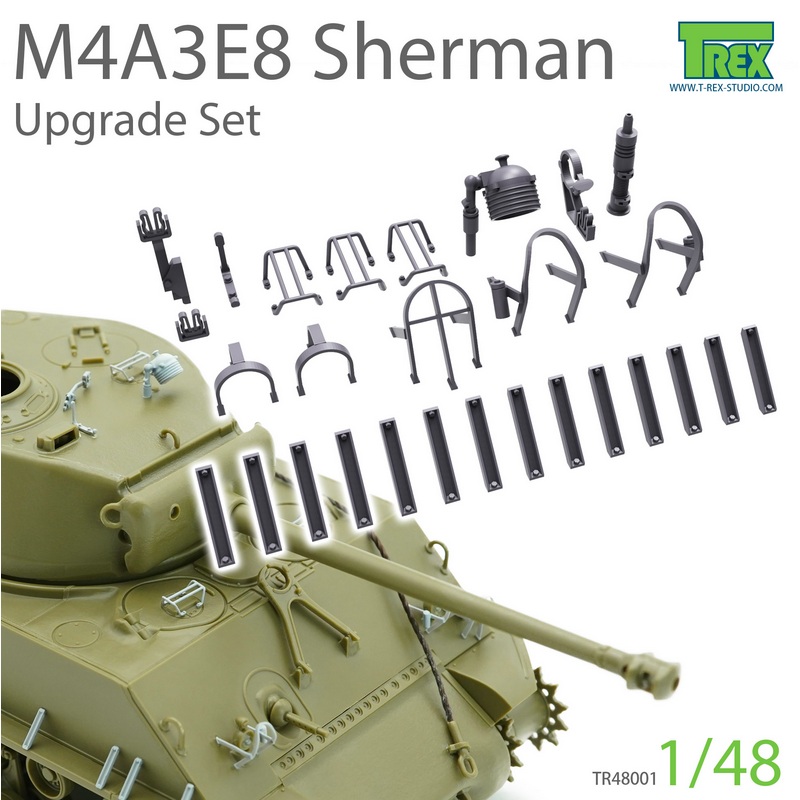 T-Rex Studio - 1/48 M4A3E8 Upgrade Set