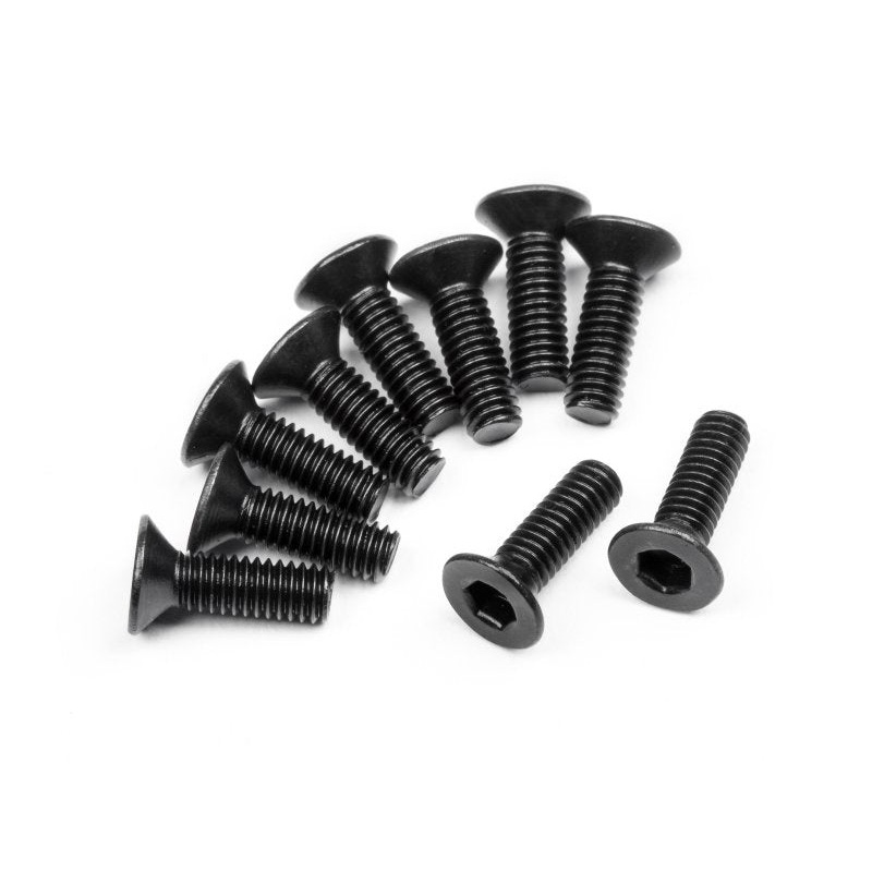 HPI - 31061 - Flat Head Screws 3x16 6P