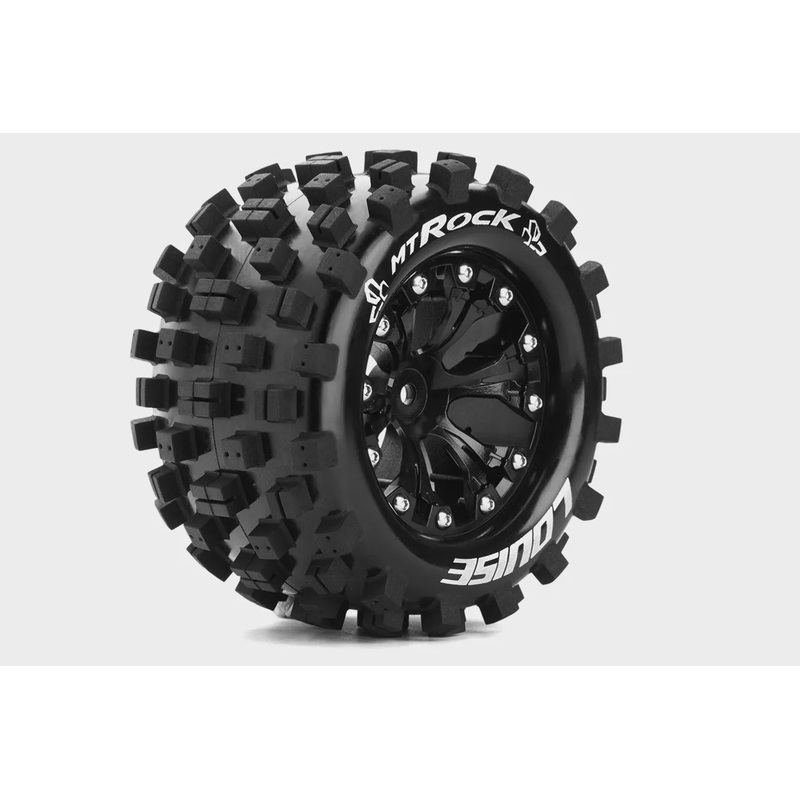 Louise - MT-Rock 1/10 Monster truck Tire (Mounted) 2.8" Soft / Hex 12mm (2)