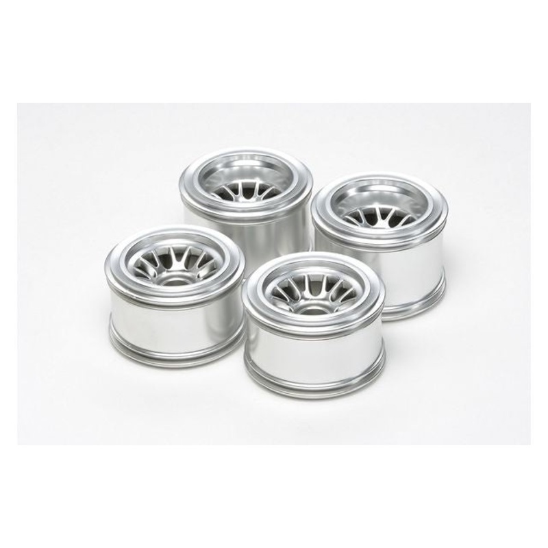 Tamiya - F104 Plated Mesh Wheel for Rubber Tyre