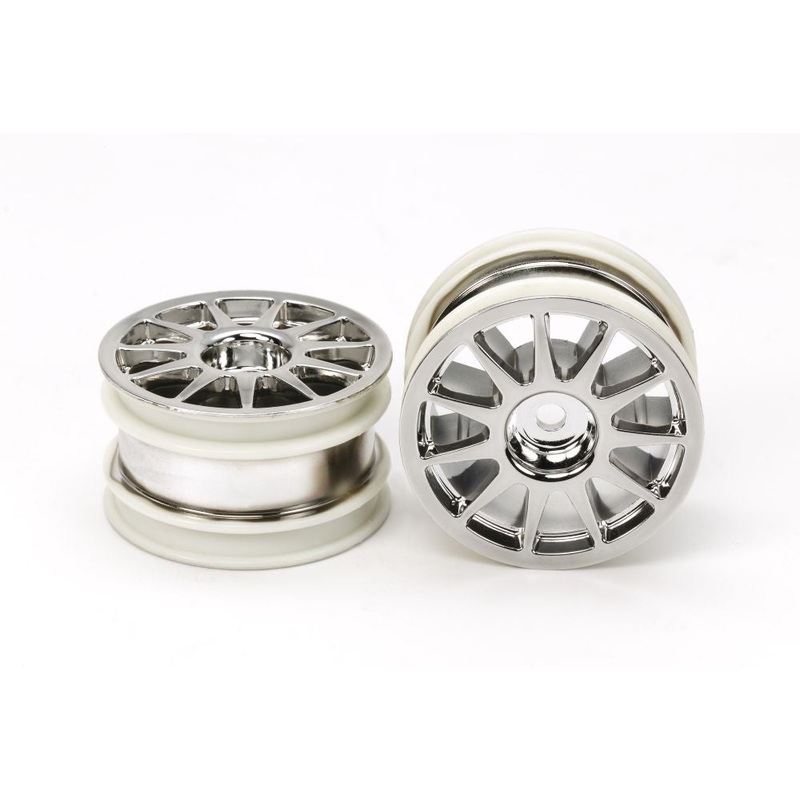 Tamiya - M-Chassis 11 Spoke Wheel Plated (2)
