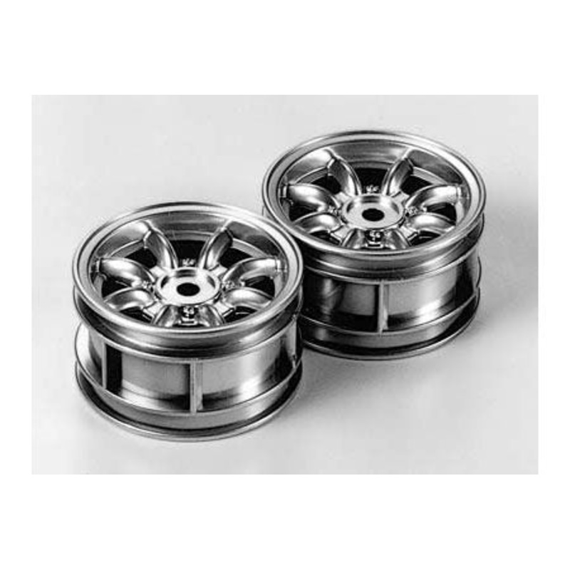 Tamiya - M-Chassis 8-Spoke Plated Wheels for Mini (2)