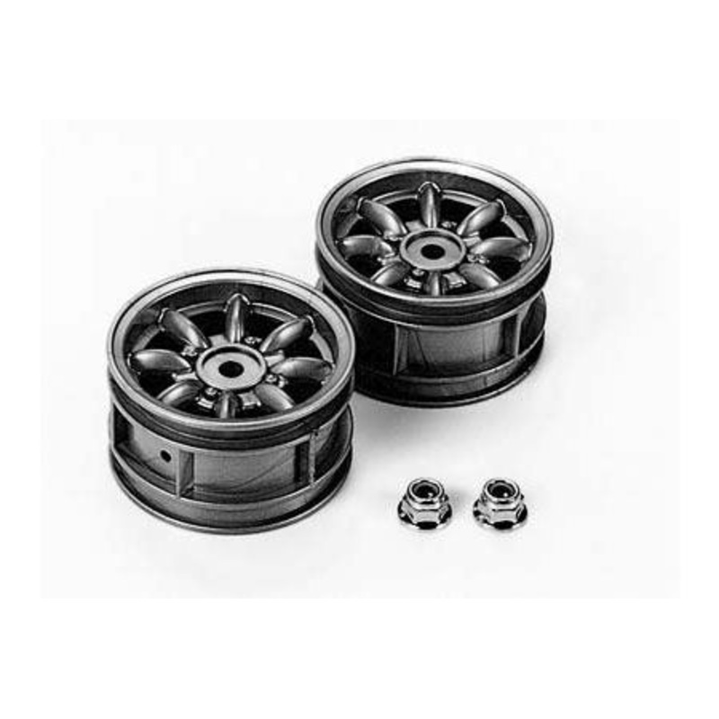 Tamiya - M-Chassis 8-Spoke Wheels for Mini Cooper (2)