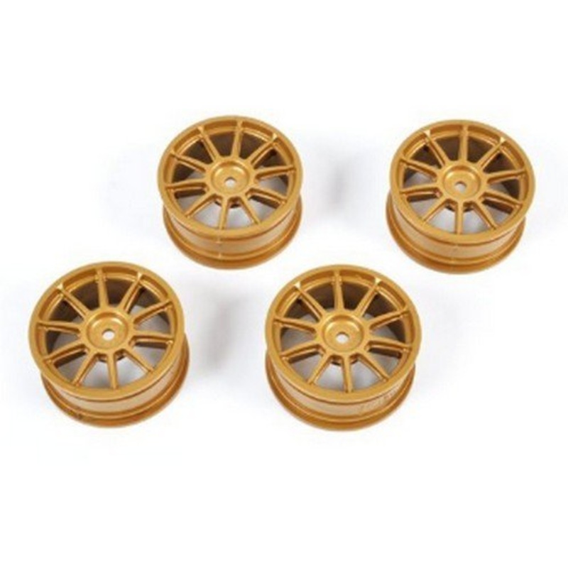 Tamiya - Med Narrow 10 Spoke Wheels (4) 0