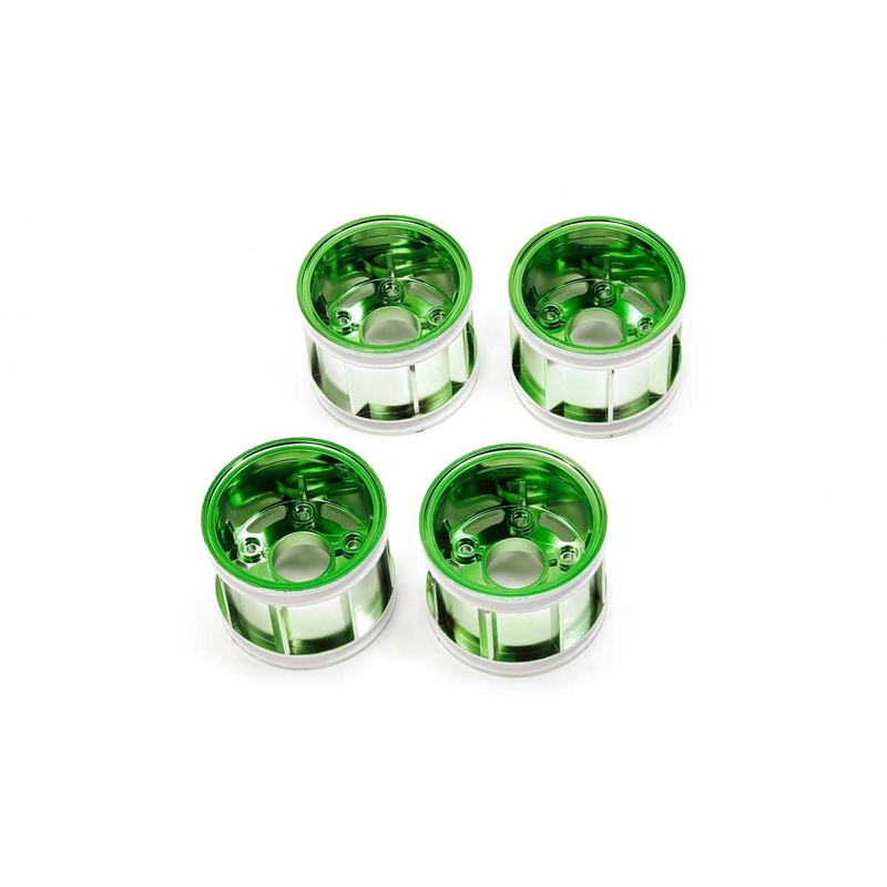 Tamiya - WR02CB T Parts Rims (Green)