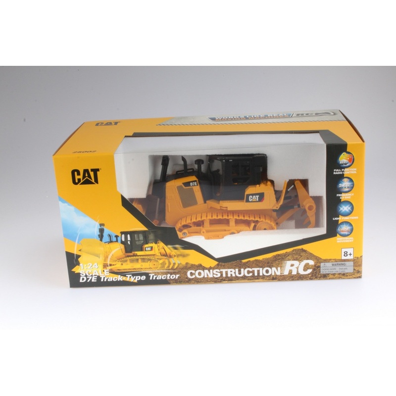 CAT/DM  - R/C 1/24  D7E Tractor w/ Battery & USB Charger