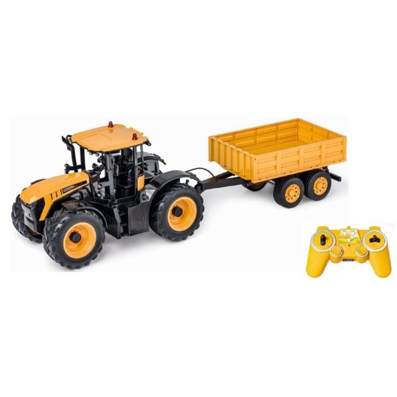 Double Eagle - 1/16 R/C JCB Fastrac & Trailer