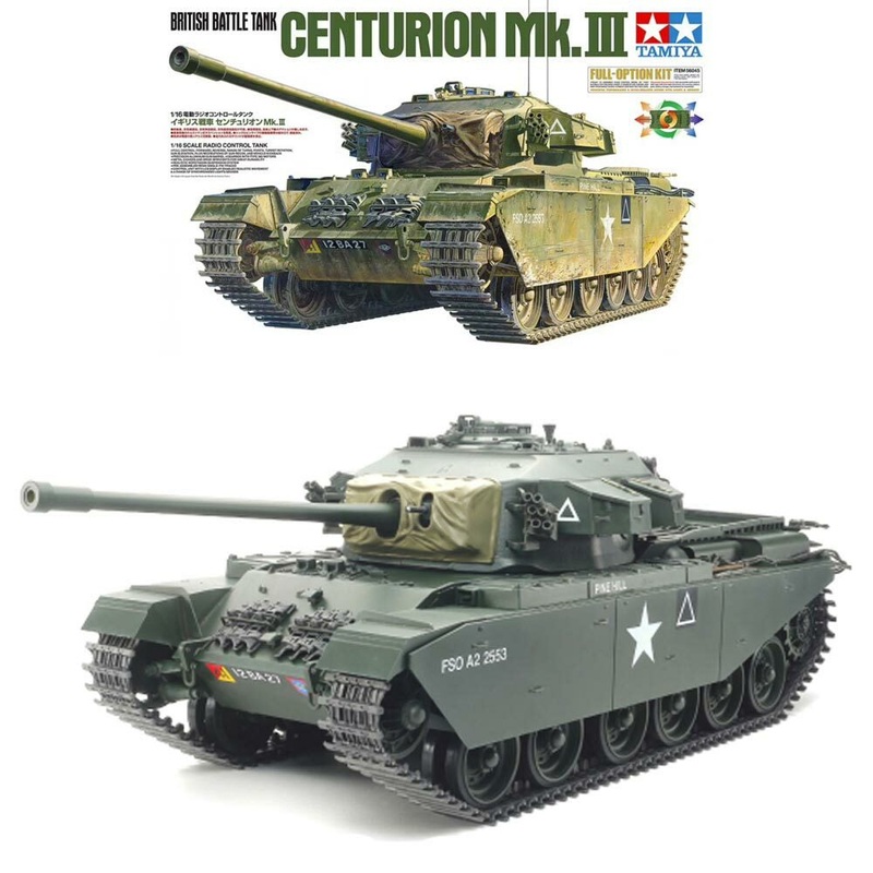 Tamiya - 1/16 Centurion MK.III  - R/C w/ Full Option kit
