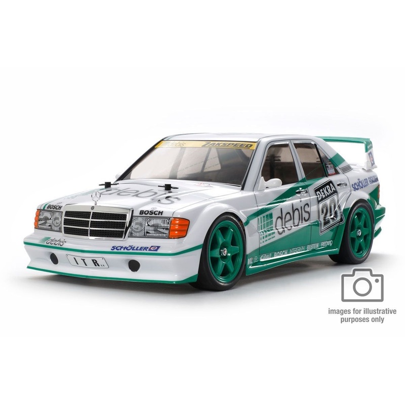 Tamiya - R/C Merc-Benz 190 E2.5-16 Team Zakspeed (TT01E)(No ESC incl.)