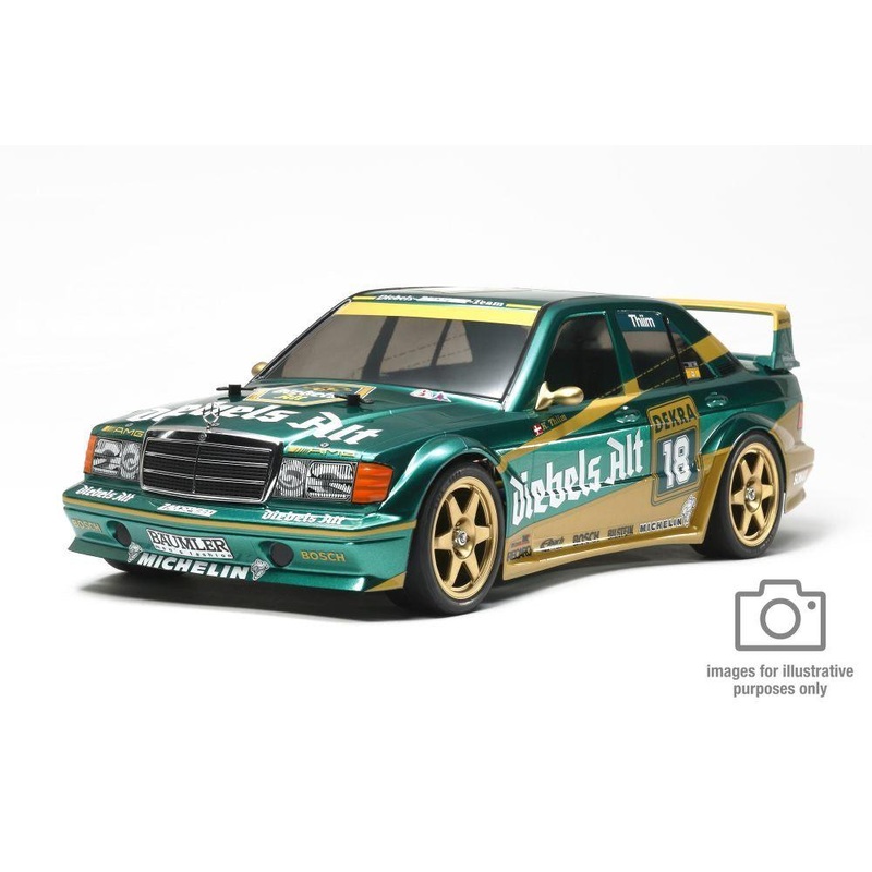 Tamiya - R/C Mercedes-Benz 190 E Evo.2 Zakspeed DA (TT01E)(No ESC incl.)
