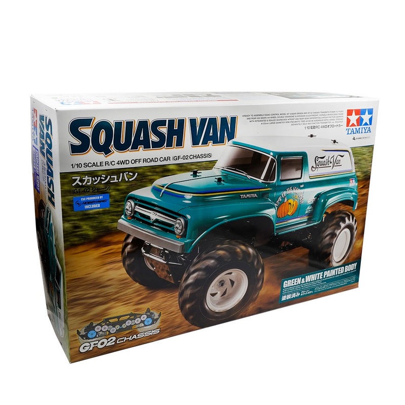 Tamiya - R/C Squash Van w/ Painted Body (GF02) (ESC Incl.)